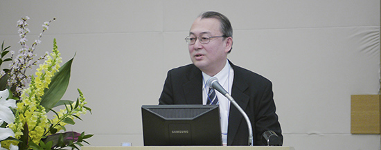 宮嵜課長、慢性期リハ学会で記念講演